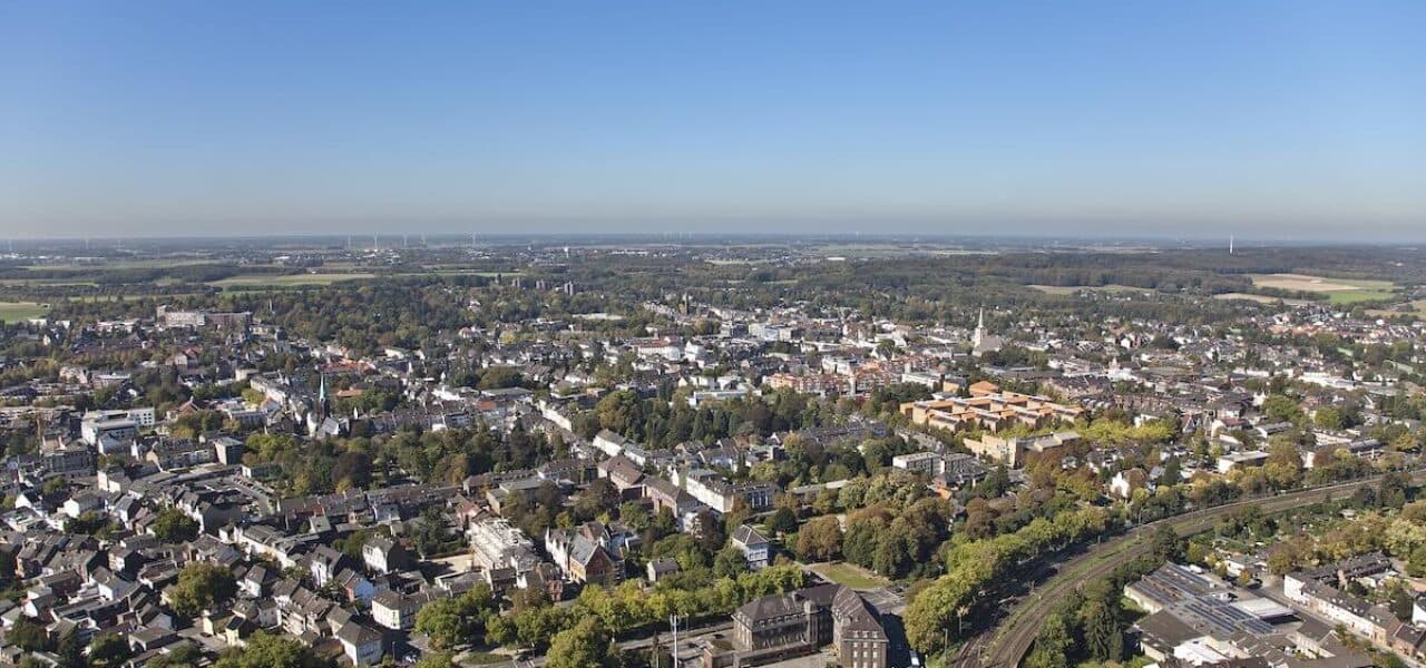Luftaufnahme Viersen und Umgebung